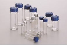 Culture tubes with thread and screw-cap