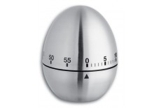 Silver Egg Kitchen Timer (38.1026) Silver Egg Kitchen Timer (38.1026)